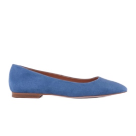 Marco Shoes Letvægts ballerinaer blå