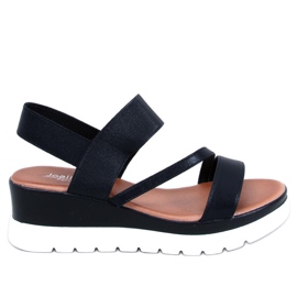 Carlton Black kile sandaler sort