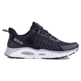 Sorte sportssko til mænd Big Star LL174096 Memory Foam