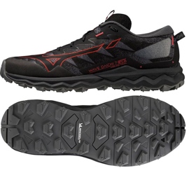 Løbesko Mizuno Wave Daichi J1GJ225601 Gore-Tex sort