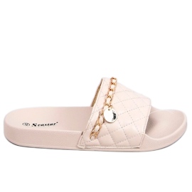 PA1 Travis Beige Chanel hjemmesko