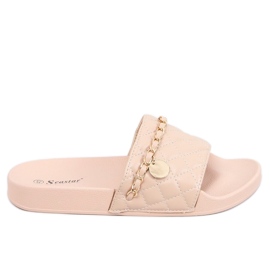Travis Pink chanelkikikiki flip flops lyserød
