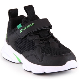 Atletico Børnesportssko med velcro sort AbcKids B012310219