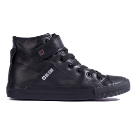 Sorte høje sneakers til kvinder Big Star V274542