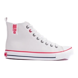 Høje hvide sneakers til kvinder Big Star JJ274132