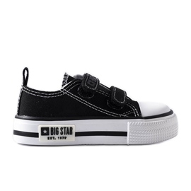 Big Star KK374080 sorte børnesneakers