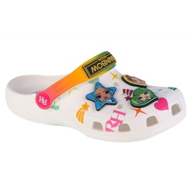 Crocs Classic Rainbow High Børnetræsko 208117-90H hvid