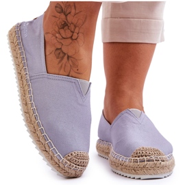 Big Star Braided Sole Espadrilles HH274497 Lyseblå