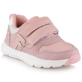 Velcro sportssko Miss Jr EVE421A pink lyserød