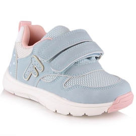 Velcro sportssko Miss Jr EVE421B mint blå