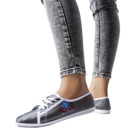 Grå Woodstock sneakers til kvinder