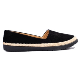 W. Potocki Slip-on sneakers i sort ruskind til kvinder fra Potocki