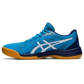 Asics Upcourt 5 M 1071A086 402 volleyballsko blå blå