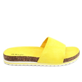 BM Stoner Yellow damekork hjemmesko gul