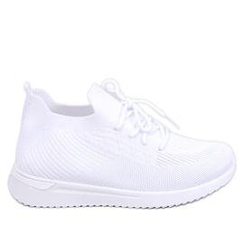 BM Bergman White sock sportssko hvid