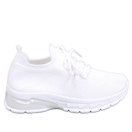 BM Caruso White sock sportssko hvid