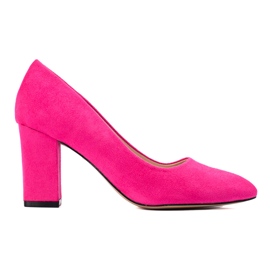 Pink pumps til kvinder fra Shelovet lyserød
