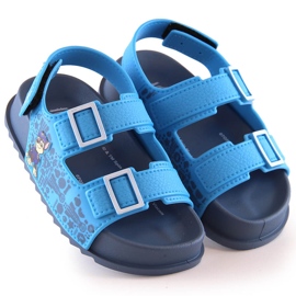 Komfortable børnesandaler duftende blå Paw Patrol Zaxy JJ385017 07GR21BR