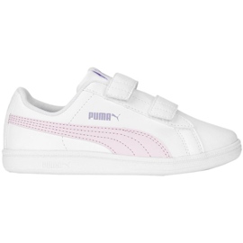 Puma Up V Ps Jr 373602 28 sko hvid