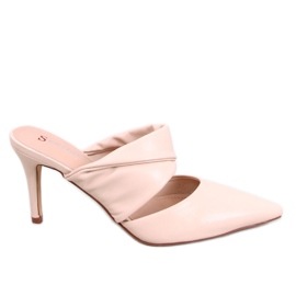 Charisse Beige sandaler med stilethæl