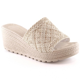 Damesandaler beige Artiker 52C1289