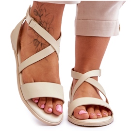 Big Star ankelsandaler LL274A161 Beige