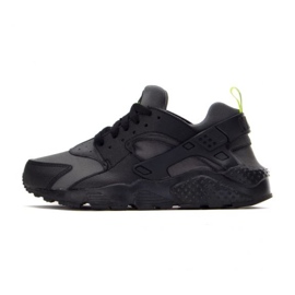 Nike Huarche Run GS DZ5632-001 sko sort