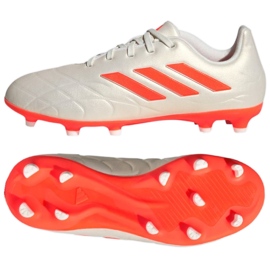 Sko adidas Copa PURE.3 Fg Jr HQ8944 hvid hvid