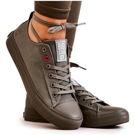 Lave sneakers Big Star JJ274004 Khaki grøn