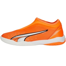 Puma Ultra Match Ll It + Mid Jr 107232 01 fodboldsko orange appelsiner og røde
