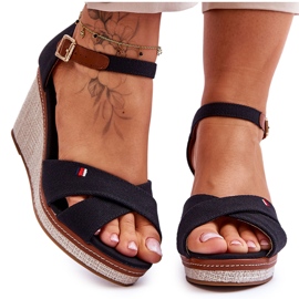 Damesandaler Sort Veenus