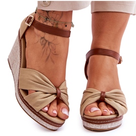 Damesandaler Beige Daphne