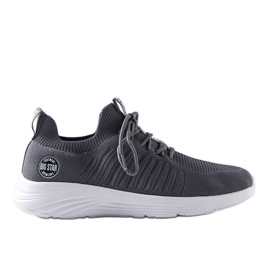 Grå Big Star sneakers til mænd JJ174290