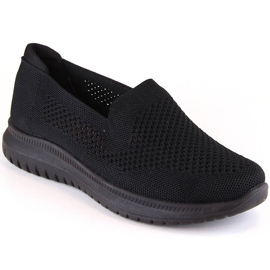 Atletico Komfortable sports-slip-on sko til kvinder, sort damestil