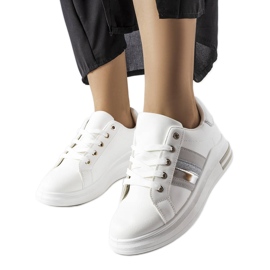 Sacaton platform hvide sneakers