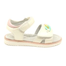 Evento Pigesandaler med kæde Miss 23DZ23-5888 beige