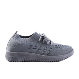 Grå Omaha børnesneakers