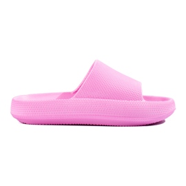 Pink Shelovet hjemmesko til kvinder lyserød