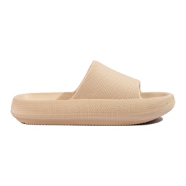 Shelovet creme hjemmesko til kvinder beige