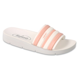 Befado børnetøfler 067Y004 beige og pink