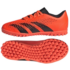 Adidas Predator Accuracy.4 GW7086 fodboldsko orange appelsiner og røde