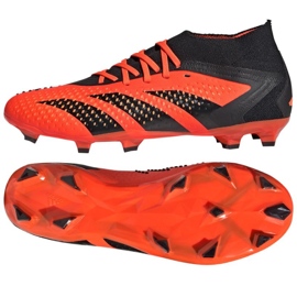 Adidas Predator Accuracy.2 Fg M GW4587 fodboldsko orange appelsiner og røde