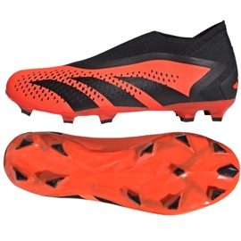 Adidas Predator Accuracy.3 Fg Ll M GW4595 fodboldsko orange appelsiner og røde