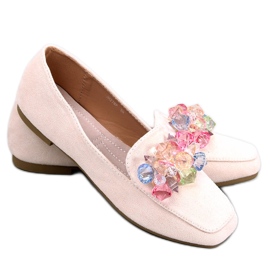 Loafers med sten fra Deley Beige