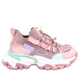 Correll Pink damesneakers lyserød