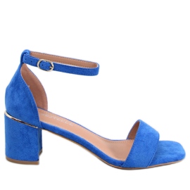Rocco Blue sandaler med lav hæl blå