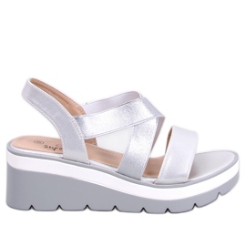 Sethi Silver kile sandaler sølv