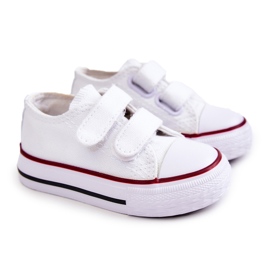 FR1 Børnesneakers med hvid Bernie Velcro