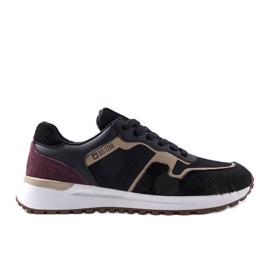 Big Star LL174125 sorte ruskindssneakers