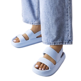 Blå Émond sandaler